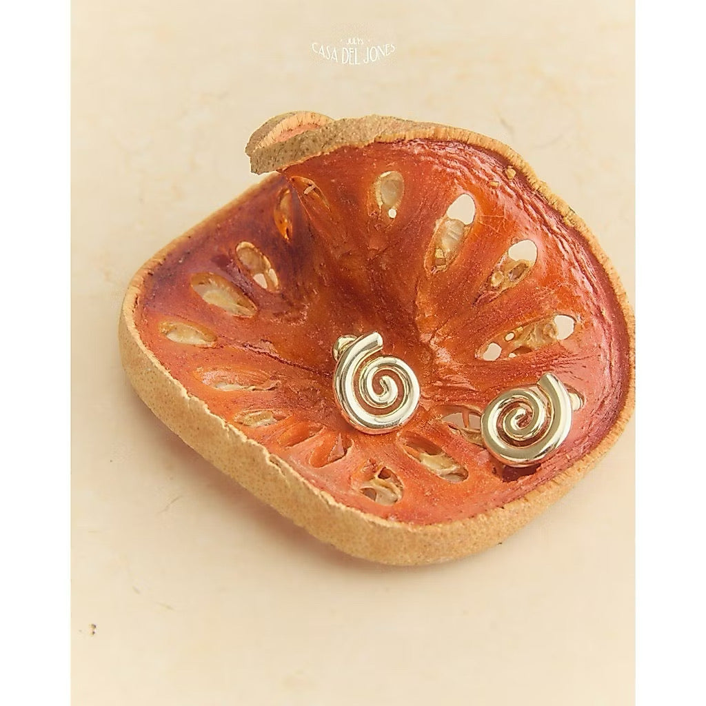 ￼Julys - Dizzy Spiral Earrings