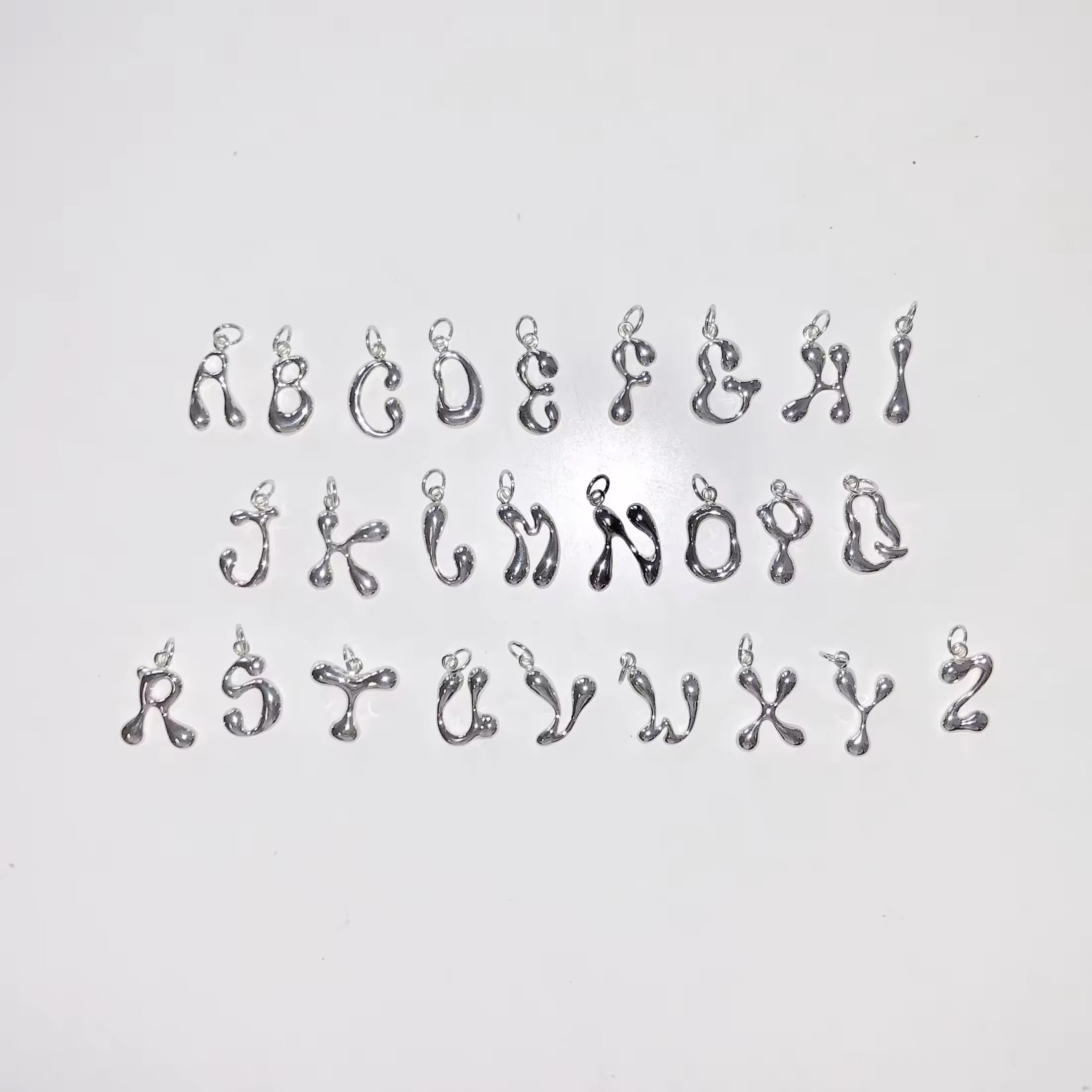 Coolife - Alphabet pendant necklace