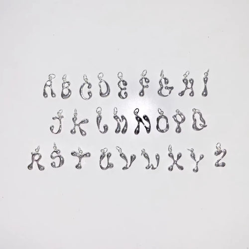Coolife - Alphabet pendant necklace