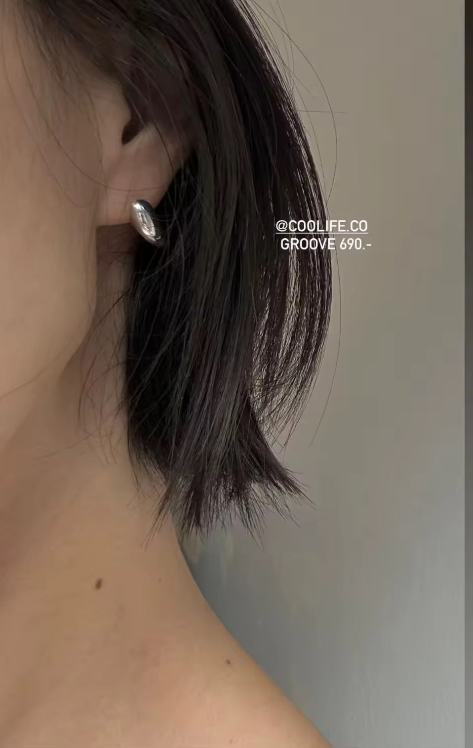 Coolife - Groove earring