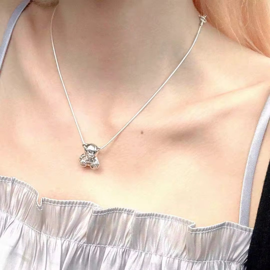 Coolife -Babybear necklace pendant