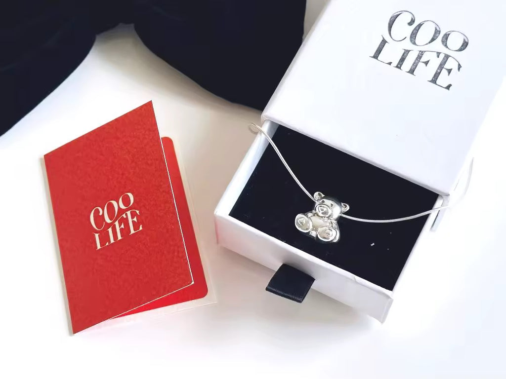 Coolife -Babybear necklace pendant