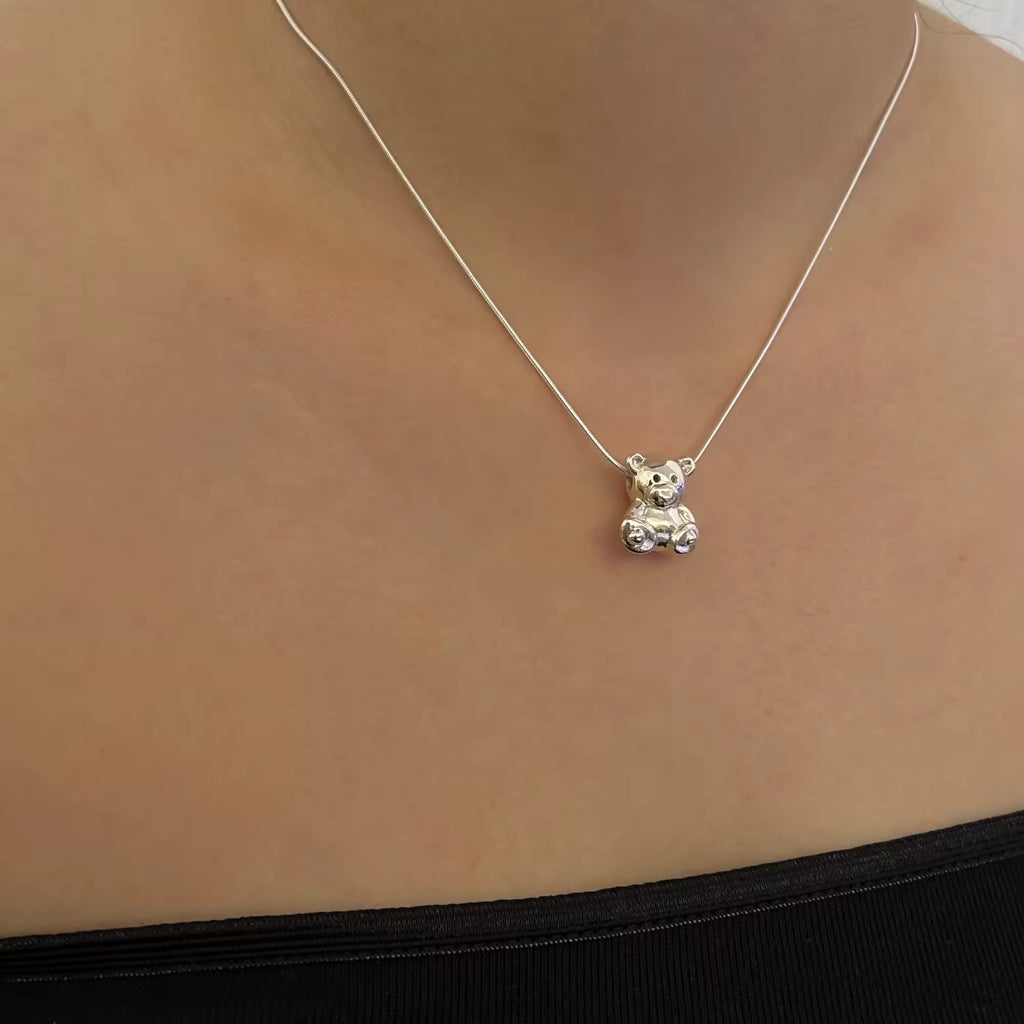 Coolife -Babybear necklace pendant
