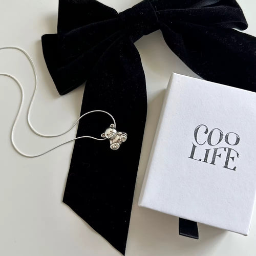 Coolife -Babybear necklace pendant