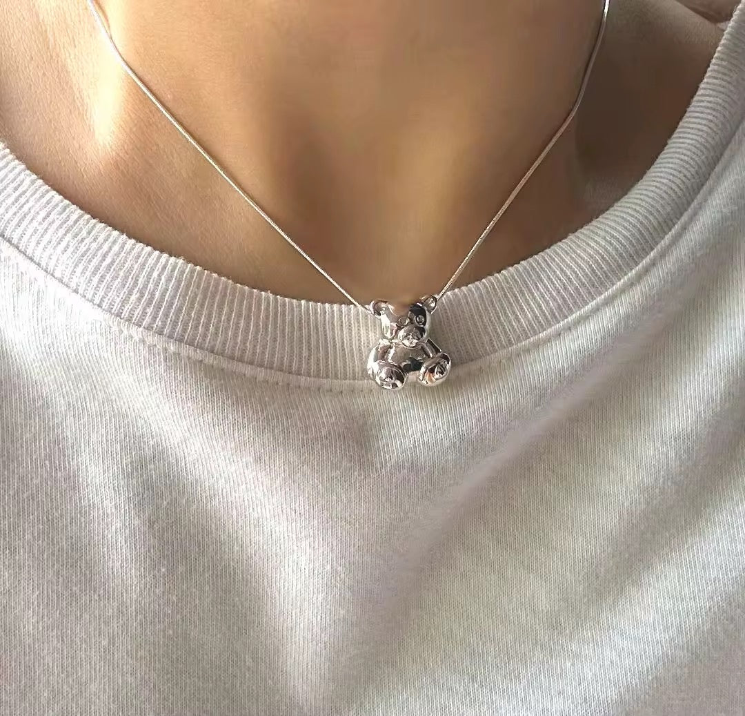 Coolife -Babybear necklace pendant