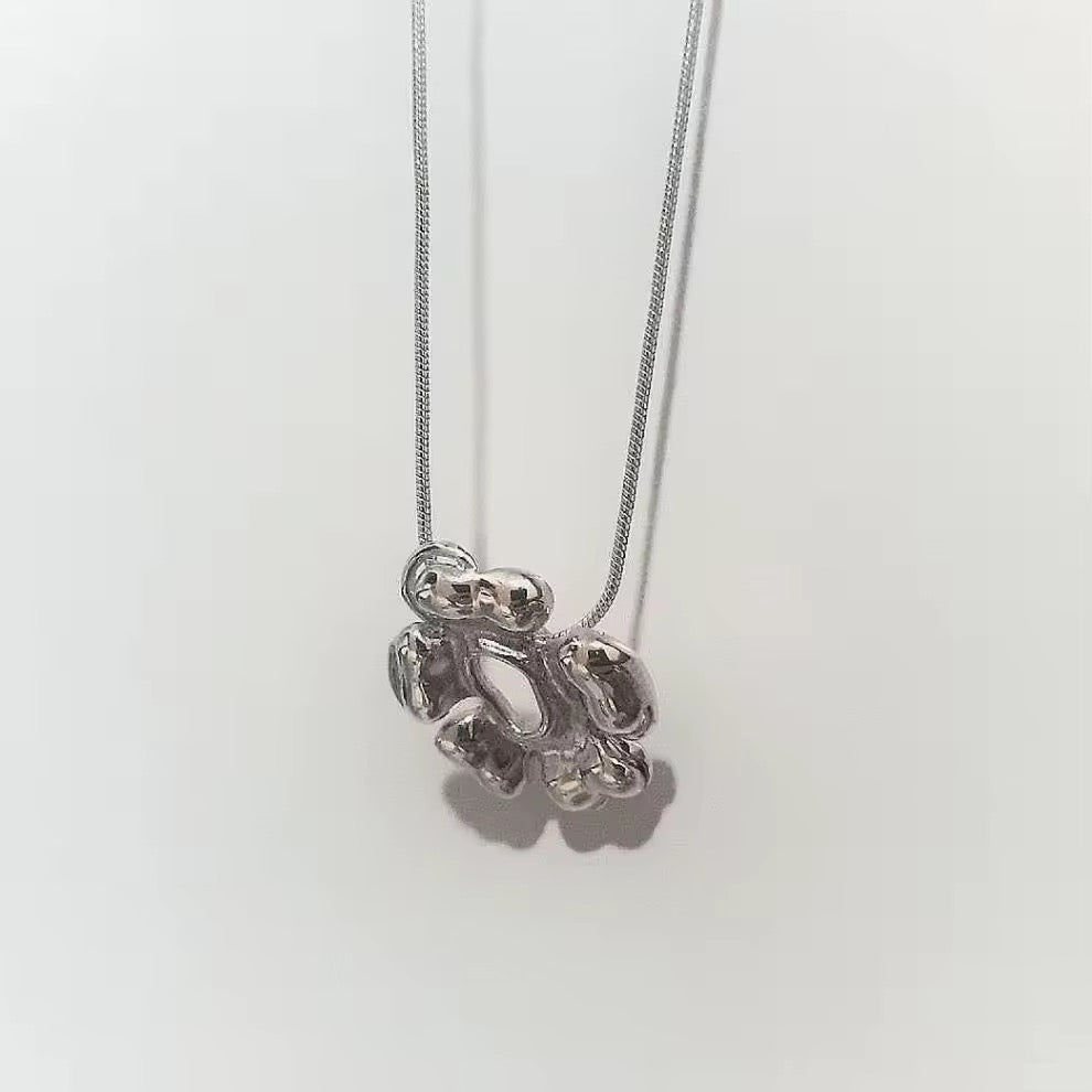 Coolife - Flower flow necklace