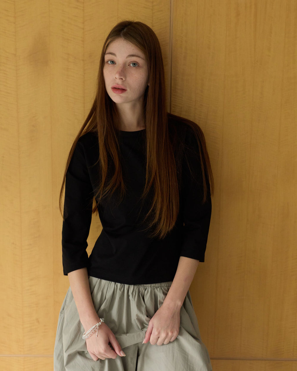 Essential 3/4 sleeve top