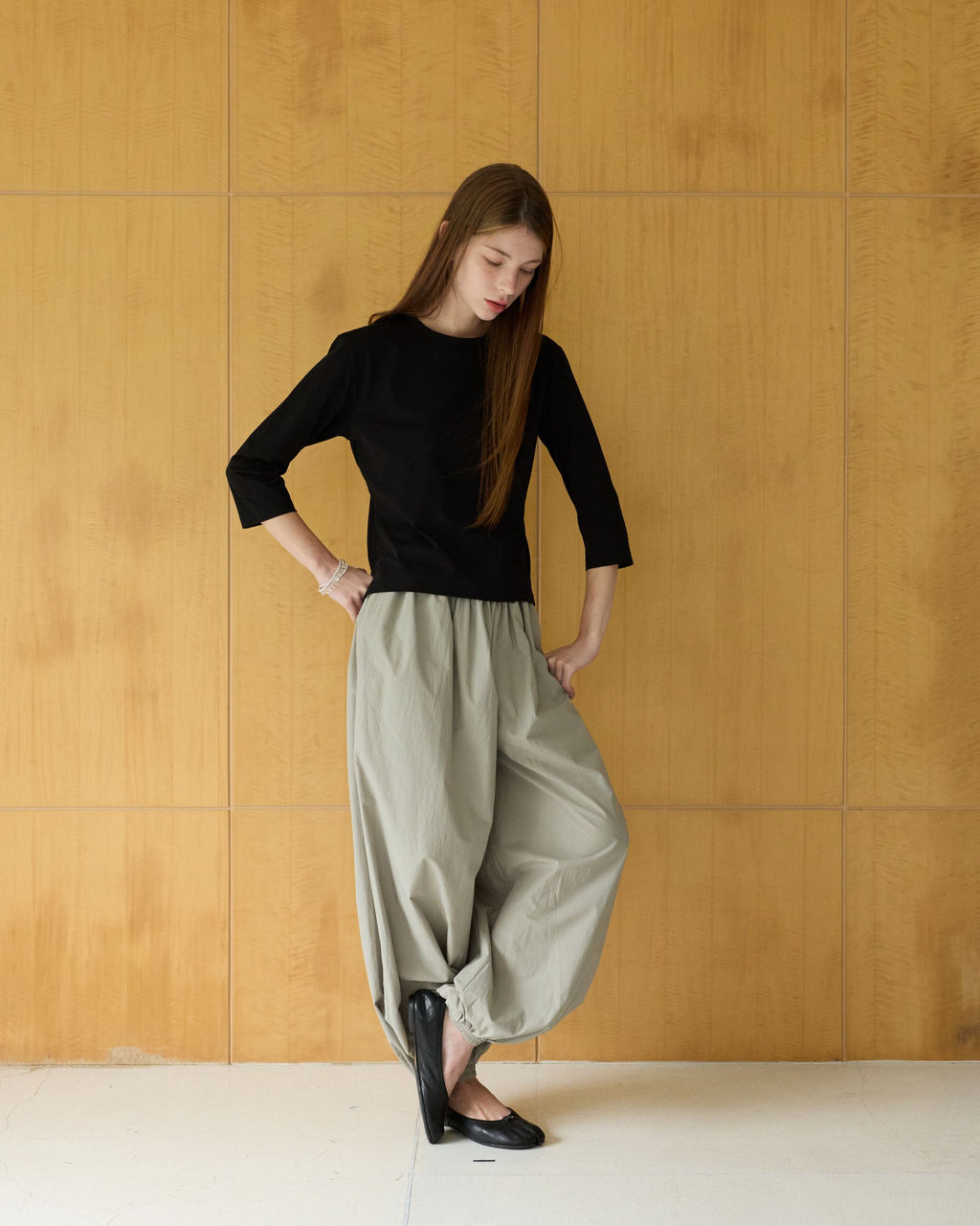 Essential 3/4 sleeve top