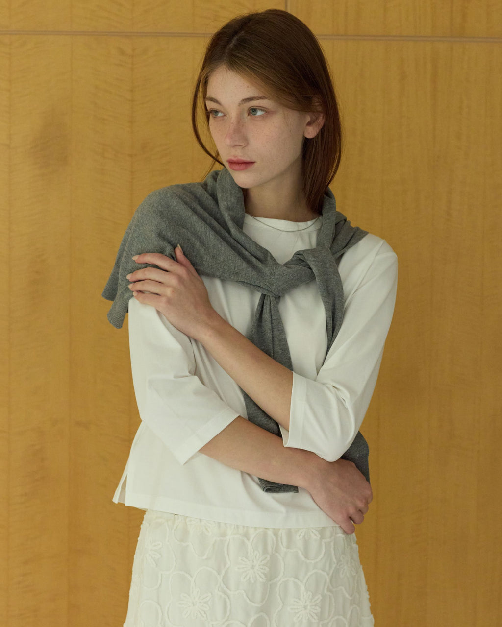 Essential 3/4 sleeve top