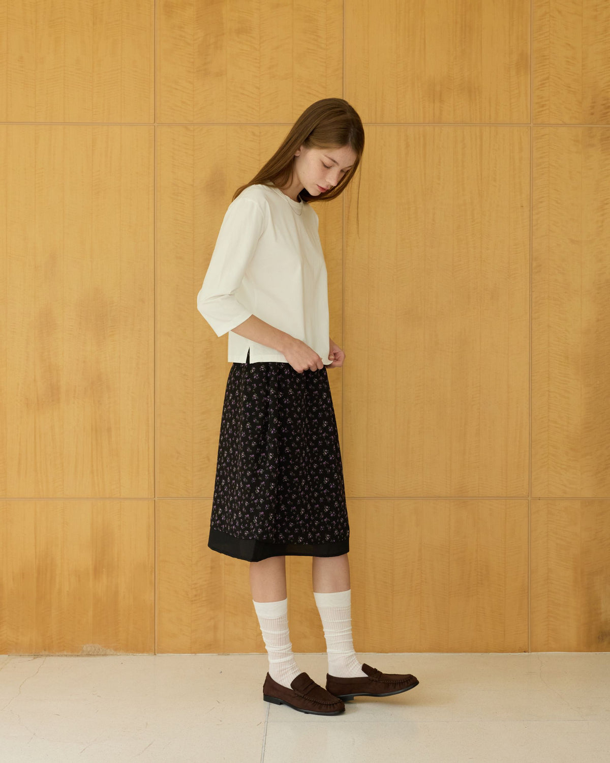 Essential 3/4 sleeve top